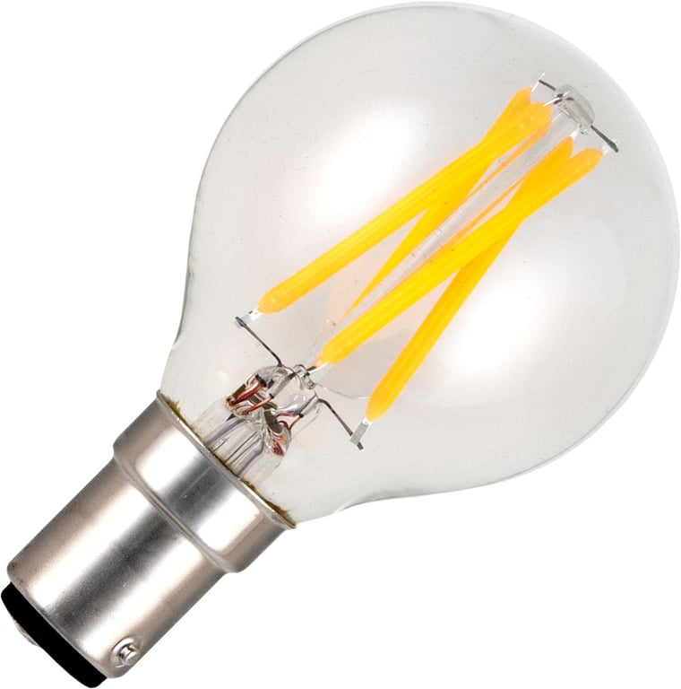 Masterlight - LED filament Ball Ba15d 4W clear 2500K SL024030302