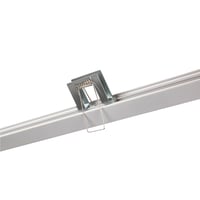 GRAZIA 20 montageveer chroom/aluminium, 2 stk