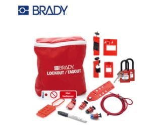 Lockout kits - LK-ELEC-PAD-RD-NL