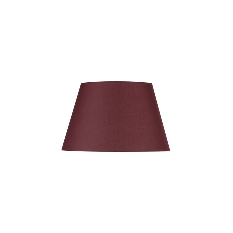 FENDA 45cm lampenkap conisch wijnrood