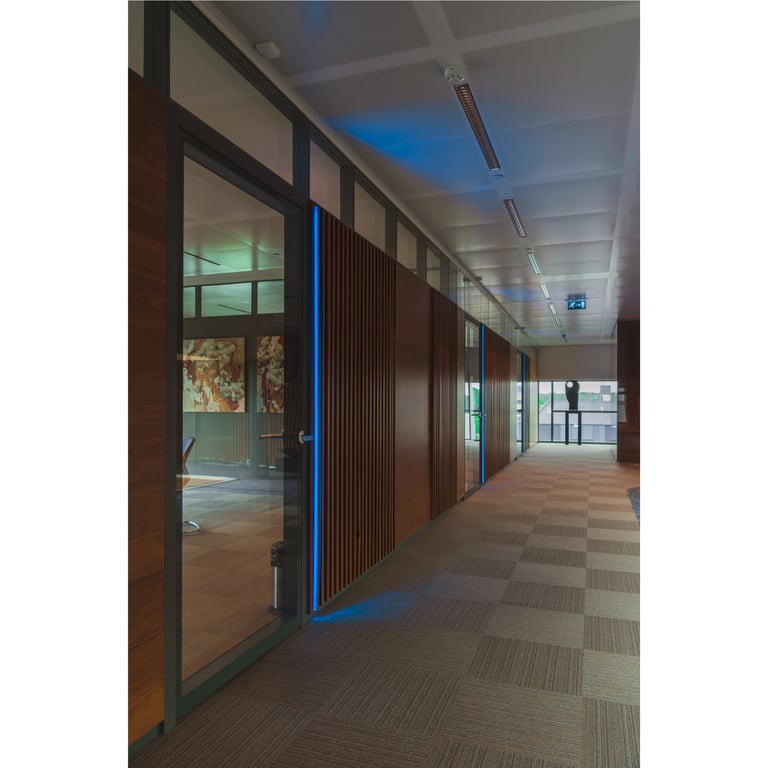 GRAZIA 20 LED Opbouw Profiel plat glad 3m alu