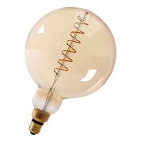 Calex LED Full Glass Flex Filament MegaGlobe 220-240V 4W E27 G200, Gold 2100K Dimmable, energy label A