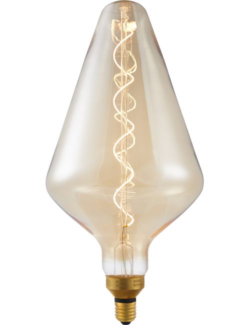 Masterlight - LED E27 Fila BIG FleX Cone 200x408 230V 250Lm 6W 920 AC Gold SLF023911605