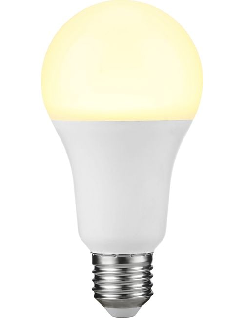 LED E27 GLS A71x135 100-240V 1200Lm 15W 830 160° AC/DC Opal