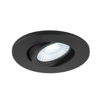 UNIVERSAL DOWNLIGHT afdekkap, voor Downlight IP20, zwenkbaar, rond, zw