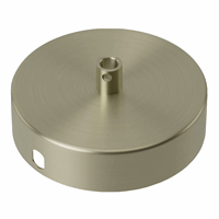 Calex metal ceiling rose 100mm 1 hole, matt bronze