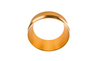 Tube Micro Frontring goud 39mm 3-pack