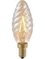 LED E14 Fila Twisted Candle C35x100 230V 140Lm 1.5W 920 AC G
