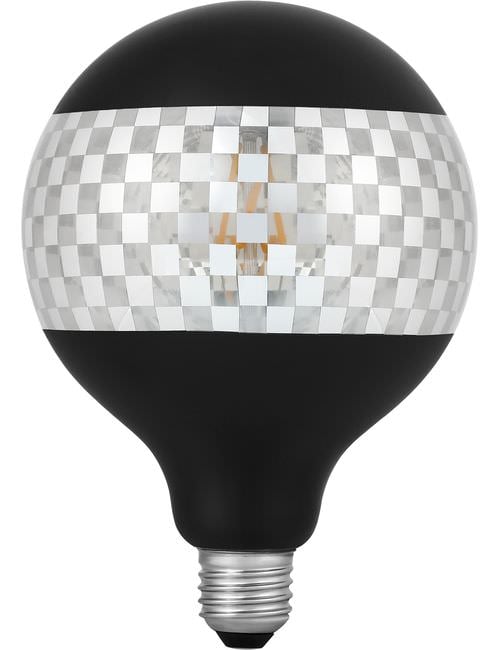 LED E27 Fila Laser Blox G125x180 230V 120Lm 4W 925 AC Black