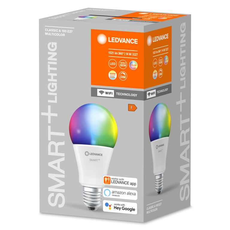 SMART+ WiFi Classic Multicolour 100 14 W/2700…6500K E27 (CS à 1 PCE)