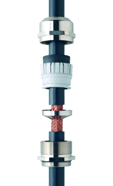 Wiska ESSKV 25 EMV-S RVS wartel M25