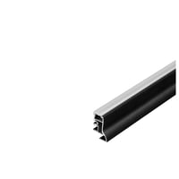 GLENOS Plintprofiel 100 zwart mat, 1m, incl. cover