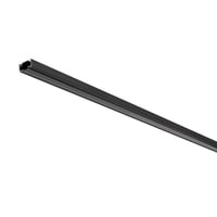 1- Rails afdekking, zwart 2 m