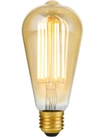 LED E27 Fila Rustika ST64x143 230V 550Lm 6.5W 922 AC Gold Di