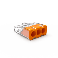 transparante mini lasklem 3 V massief 0.2-2,5 mm²)