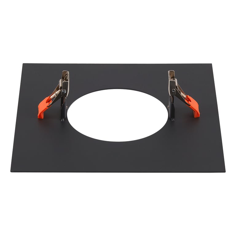 NUMINOS M inbouwframe recht 240/120mm zwart