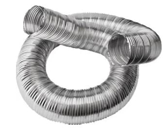 Afzuigslang Flex 100mm 10meter alu afzuigbuis