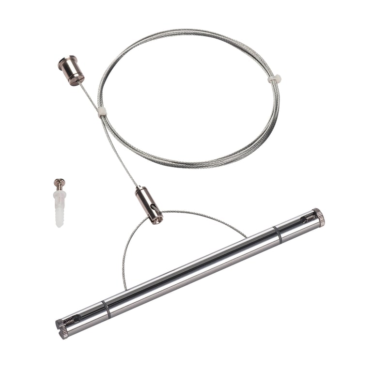 TENSEO draadkabelophanging chroom
