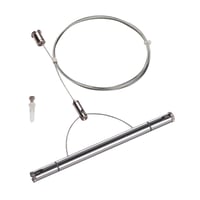 TENSEO draadkabelophanging chroom