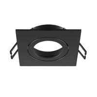 NEW TRIA® 68, plafondinbouwring, L: 8.2 B: 8.2 H: 2.6 cm, IP20, zwart
