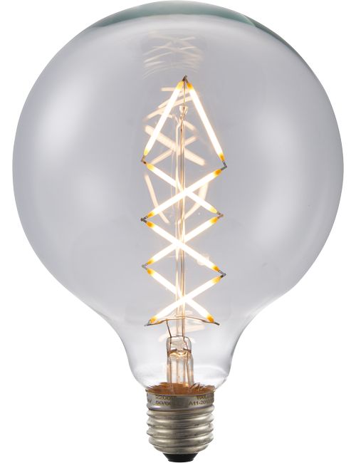 LED E27 Fila Deco Globe G125x180 230V 470Lm 6.5W 922 AC Clea