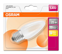 LED Retrofit CLASSIC B 25 2.5 W/2700K E27 (CS à 1 PCE)