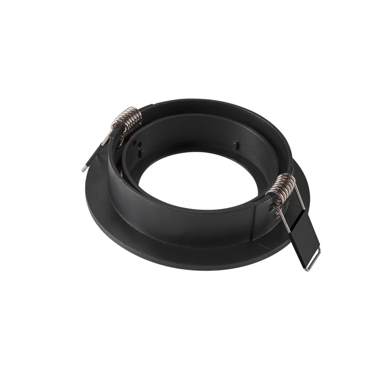 NEW TRIA® 95, plafondinbouwring, D: 11 H: 2.6 cm, IP20, zwart
