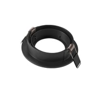 NEW TRIA® 95, plafondinbouwring, D: 11 H: 2.6 cm, IP20, zwart