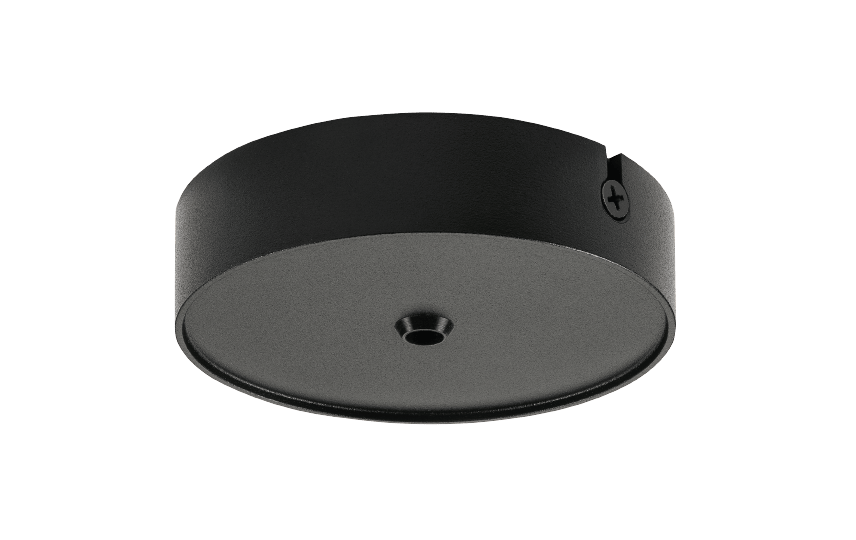 Pendel Plafonddoos zwart Tube/Bell/Zip