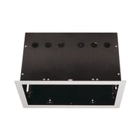 AIXLIGHT PRO 2 FRAME inbouwframe z.grijs/zwart