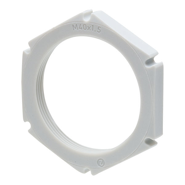 Wiska EMUG40 contramoer M40 grijs