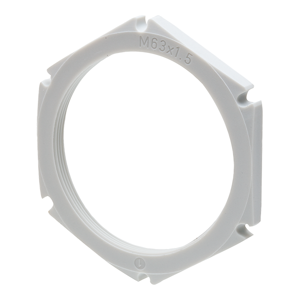 Wiska EMUG63 contramoer M63 grijs