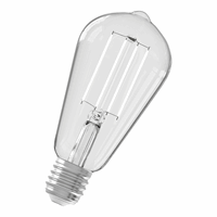 Calex Smart LED Filament Clear Rustic-lamp ST64 E27 220-240V 7W 806lm 1800-3000K, energy label A++