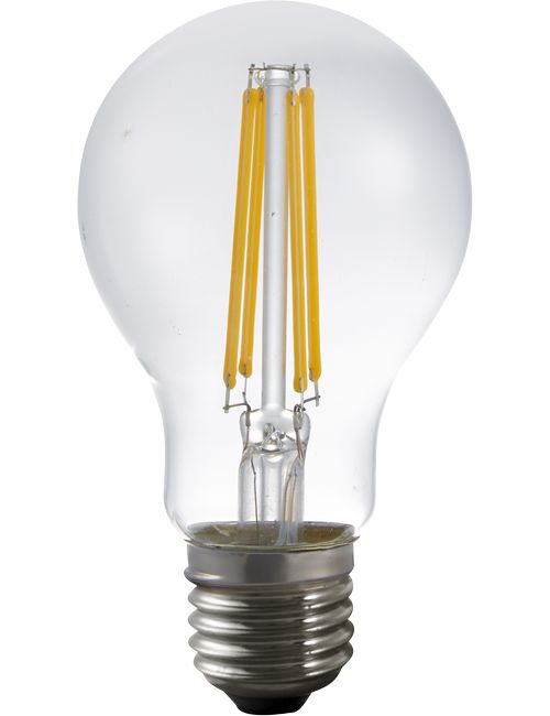 LED E27 Fila GLS A60x105 230V 650Lm 8W 925 AC Clear Dim