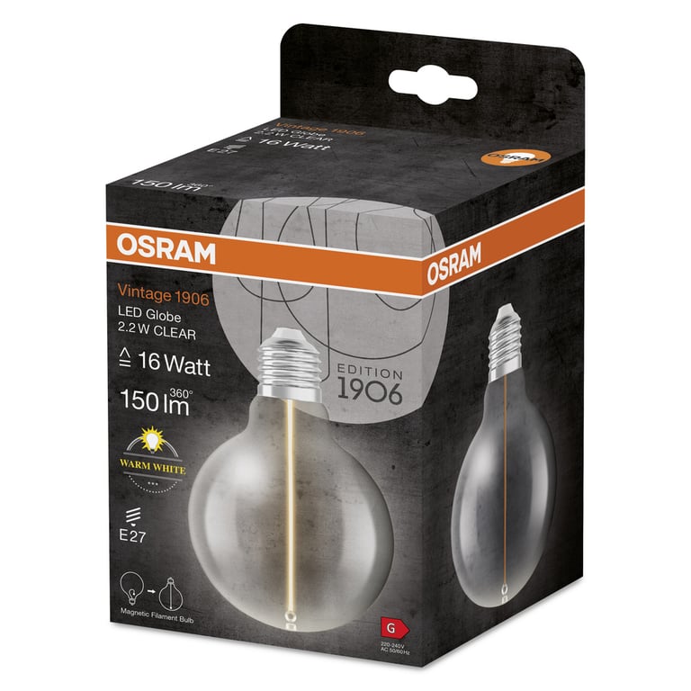 Vintage 1906® LED 16 2.2 W/2700 K E27