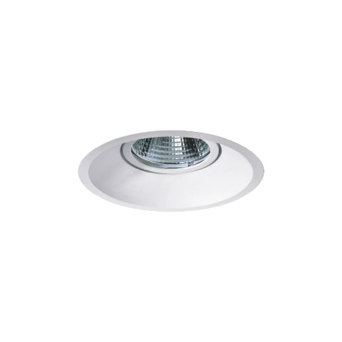Downlight ring, rond 163(150)mm, zwart kantelbaar
