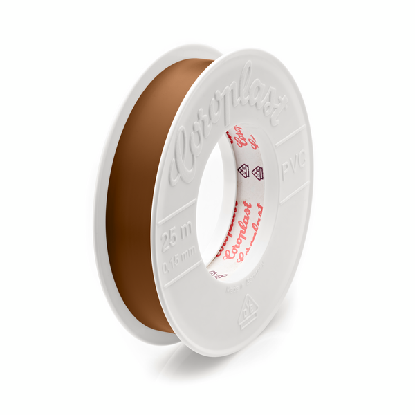 Coroplast 302 tape 19mmx25m bruin
