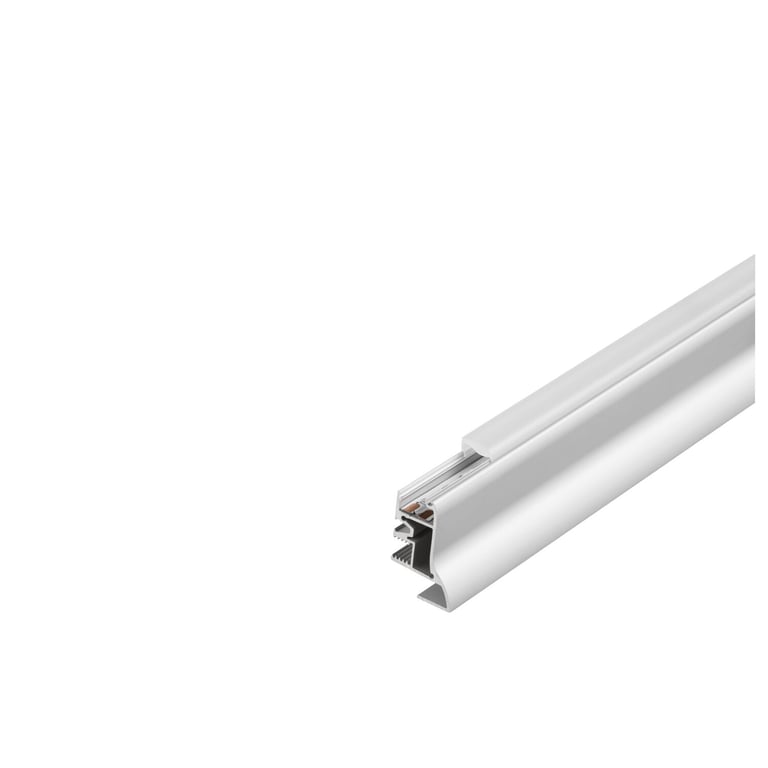 GLENOS Plintprofiel 100 alu gean., 1m, incl. cover