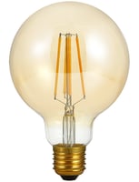 LED E27 Fila Globe G95x135 230V 350Lm 4W 822 AC Gold Dim