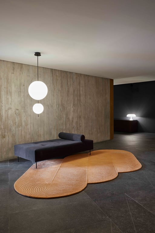 Design vloerkleed Gan Rugs Giro Peach