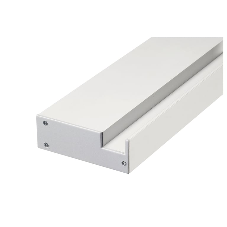 GLENOS Prof. wanddrager profiel mat wit 1m