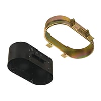 AIXLIGHT PRO 2 FLAT FRAMELESS ROUND zwart
