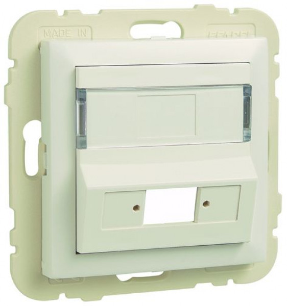 Efapel C.P. Koppeling Voor Sc Apc Simple/Lc Duplex Fo Connector Wit
