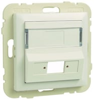 Efapel C.P. Koppeling Voor Sc Apc Simple/Lc Duplex Fo Connector Wit