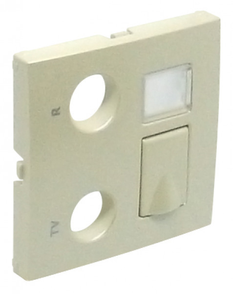 Efapel Centraalplaat R-Tv-Rj45 Cat 6 Utp-Fo-Sc-Apc Parel