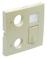 Efapel Centraalplaat R-Tv-Rj45 Cat 6 Utp-Fo-Sc-Apc Parel