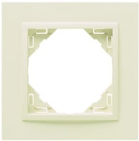 Efapel animato afdekr. 1v creme/creme