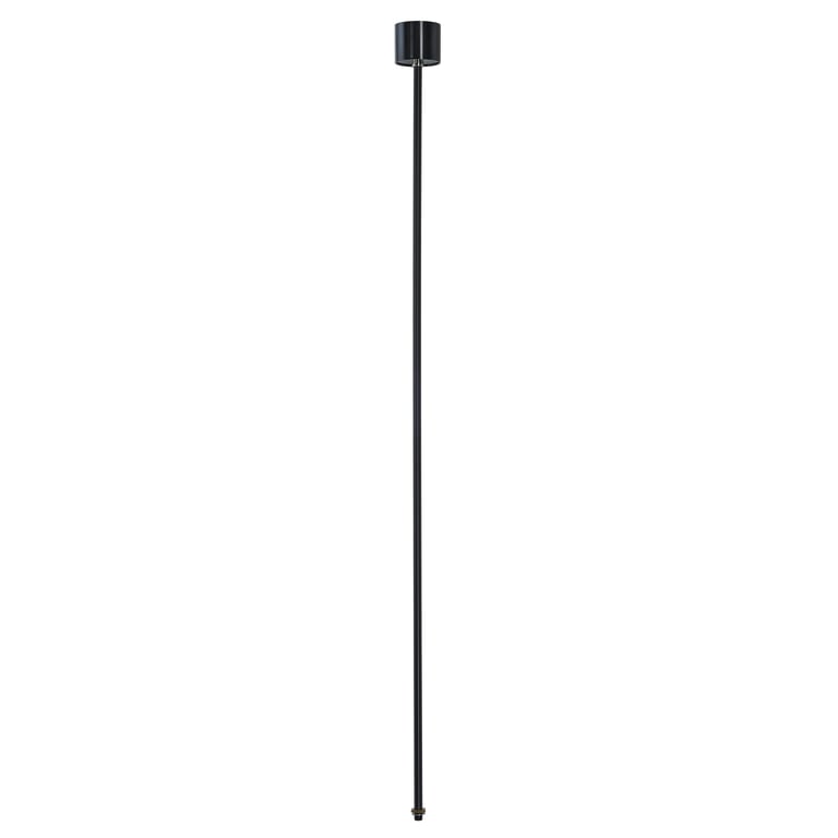 Pendelophanging 3-fase rail zwart 120cm