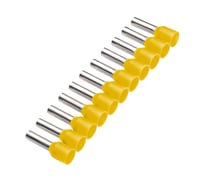 GeÏsoleerde Adereindhulzen op Strip, 1mm², geel