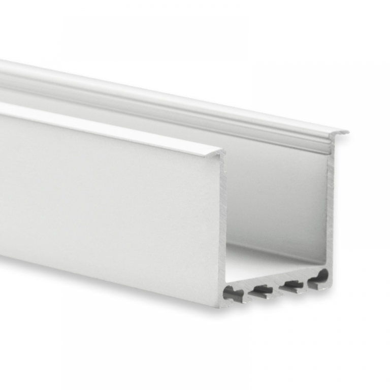 PN7 LED Profiel 200cm, hoog, LED strips max. 24mm